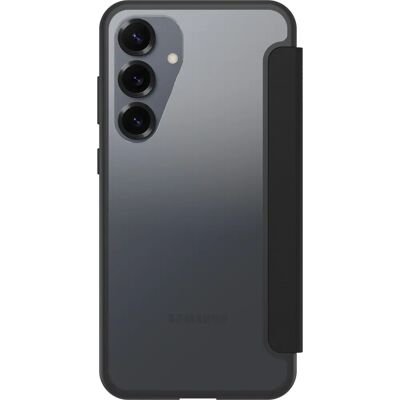OtterBox Galaxy S25+ React Folio Smartphone Case - Black, Transparent OtterBox Galaxy S25+ React Folio Smartphone Case - Black, Transparent