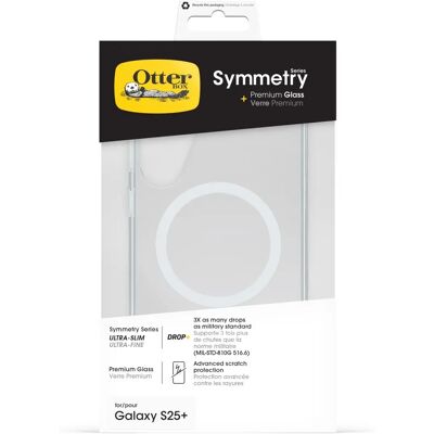 OtterBox Symmetry Clear met Magneten - Premium Glas - Telefoonhoesje OtterBox Symmetry Clear met Magneten - Premium Glas - Telefoonhoesje