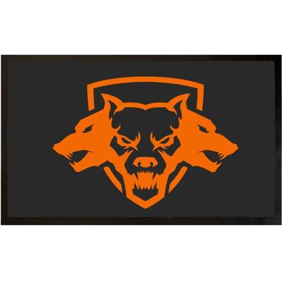 Tapis Cerberus Call of Duty Black Ops 6 - 75x45cm - Publicité Tapis Cerberus Call of Duty Black Ops 6 - 75x45cm - Publicité