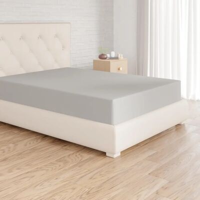 Drap-housse en microfibre gris clair Amazon Basics - Linge de lit Drap-housse en microfibre gris clair Amazon Basics - Linge de lit