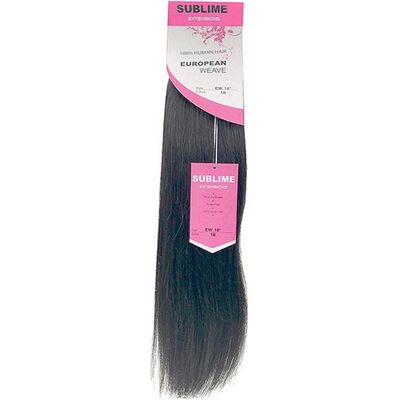 Extensiones de cabello trenzado europeo Diamond Girl - 18" No 1b Extensiones de cabello trenzado europeo Diamond Girl - 18" No 1b