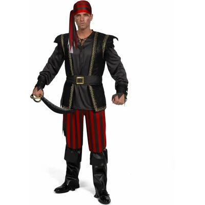 Spooktacular Creations - SPO-BU3-21184-M - Pirata - Masculino - Fantasia Spooktacular Creations - SPO-BU3-21184-M - Pirata - Masculino - Fantasia