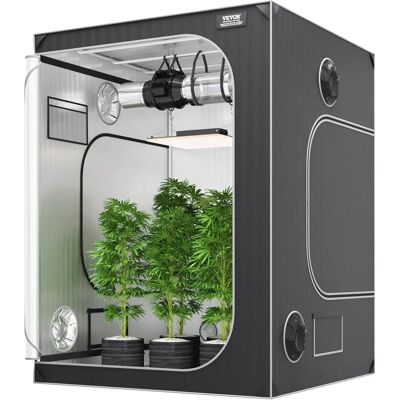Vevor 5x5 Tente de Culture - Chambre de Culture Hydroponique Réfléchissante Vevor 5x5 Tente de Culture - Chambre de Culture Hydroponique Réfléchissante