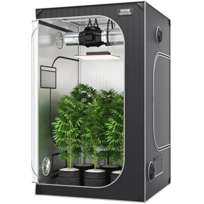 Vevor Taniak do uprawy - 48x48x80 - Refleksyjny przestrzeń hydroponiczna Vevor Taniak do uprawy - 48x48x80 - Refleksyjny przestrzeń hydroponiczna