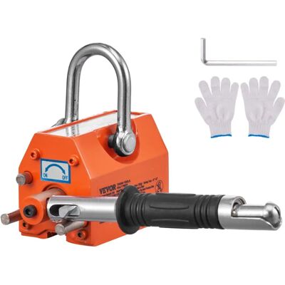 Vevor Lève-magnétique - 100kg - N42 Néodyme - Facteur de Sécurité 2.5 - Acier - Publicité Vevor Lève-magnétique - 100kg - N42 Néodyme - Facteur de Sécurité 2.5 - Acier - Publicité