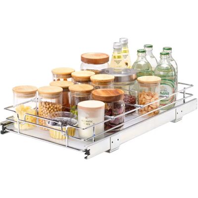Vevor 11"B x 21"T Herausziehbarer Schrankorganizer - Robuste Chromregale Vevor 11"B x 21"T Herausziehbarer Schrankorganizer - Robuste Chromregale