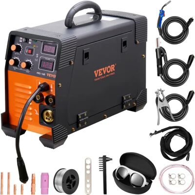 Vevor Marque 160 Amp MIG TIG Arc Soudeur - Machine de Soudage 3 en 1 - Publicité Vevor Marque 160 Amp MIG TIG Arc Soudeur - Machine de Soudage 3 en 1 - Publicité