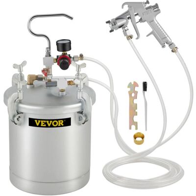 VEVOR Pistola de Pulverización de Alta Presión 10L Tanque de Pintura - Tanque de Presión para Pintura Comercial VEVOR Pistola de Pulverización de Alta Presión 10L Tanque de Pintura - Tanque de Presión para Pintura Comercial