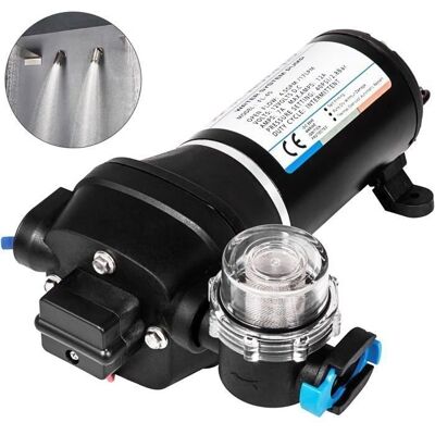 Vevor Pompe de renforcement avec buse à diaphragme - Marine / Camping-car 12V 40Psi - Publicité Vevor Pompe de renforcement avec buse à diaphragme - Marine / Camping-car 12V 40Psi - Publicité