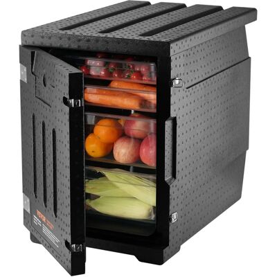 Vevor Portabagagli Isolato per Piani di Cibo - 82 Qt Hot Box per Catering Vevor Portabagagli Isolato per Piani di Cibo - 82 Qt Hot Box per Catering