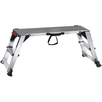 Vevor Aluminum Folding Work Platform - 660 lbs Capacity, Adjustable, Non-slip Vevor Aluminum Folding Work Platform - 660 lbs Capacity, Adjustable, Non-slip