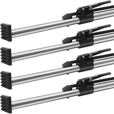 Vevor Cargo Bar - Adjustable 89-104" - Heavy-duty Steel - 4 pcs Vevor Cargo Bar - Adjustable 89-104" - Heavy-duty Steel - 4 pcs