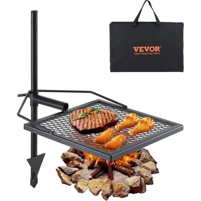 Vevor Tragbarer Drehbarer Lagerfeuergrill - Schwerlaststahl Outdoor Kocher Vevor Tragbarer Drehbarer Lagerfeuergrill - Schwerlaststahl Outdoor Kocher