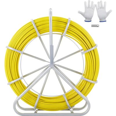Vevor Üvegszálas Halászháló 600 ft - Acél Tekercstábla, 3 Fejek - Elektromos & Kommunikáció Vevor Üvegszálas Halászháló 600 ft - Acél Tekercstábla, 3 Fejek - Elektromos & Kommunikáció