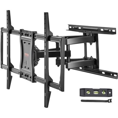 Support mural TV Vevor - Mouvement complet - 37-75 pouces - VESA 600x400mm - 59,84 kg - Publicité Support mural TV Vevor - Mouvement complet - 37-75 pouces - VESA 600x400mm - 59,84 kg - Publicité