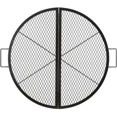 VEVOR Grill Ronde Pliable de 36 Pouces - Grille pour Foyer - Publicité VEVOR Grill Ronde Pliable de 36 Pouces - Grille pour Foyer - Publicité