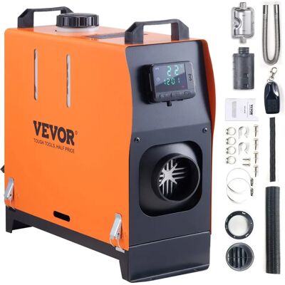 Chauffage d'Air Diesel Vevor - 12V 5KW Portable pour RV, Bateau, Camping-Car - Publicité Chauffage d'Air Diesel Vevor - 12V 5KW Portable pour RV, Bateau, Camping-Car - Publicité