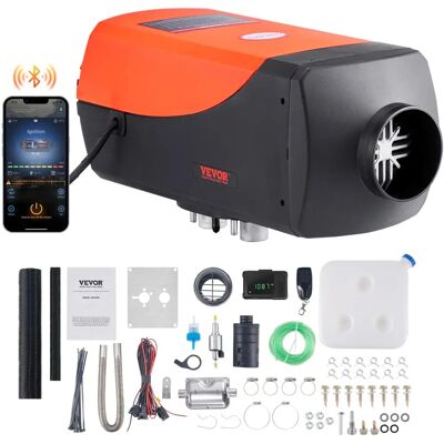 Vevor Bluetooth App Steuerung Diesel-Luftheizer - 12V 8KW - Wohnwagen Boot Vevor Bluetooth App Steuerung Diesel-Luftheizer - 12V 8KW - Wohnwagen Boot