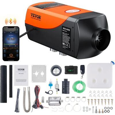 Vevor Diesel-Luftheizer - 2KW Bluetooth LCD Steuerung für Fahrzeug Vevor Diesel-Luftheizer - 2KW Bluetooth LCD Steuerung für Fahrzeug