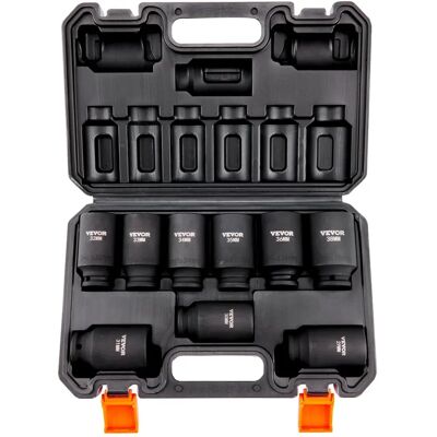 Vevor Impact Socket Set - 9 Piece Deep Metric 29-38mm - Auto Repair Vevor Impact Socket Set - 9 Piece Deep Metric 29-38mm - Auto Repair