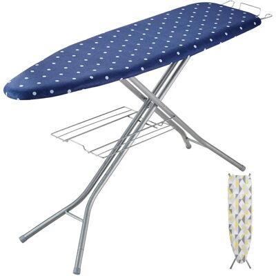 Vevor Tabla de Planchar - Altura Ajustable, Cubierta Resistente al Calor de 4 Capas, 55x15 pulgadas Vevor Tabla de Planchar - Altura Ajustable, Cubierta Resistente al Calor de 4 Capas, 55x15 pulgadas