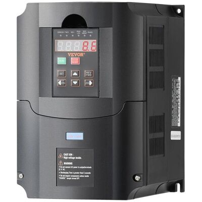 Vevor Variateur de Fréquence 7.5KW 220V - VFD 3-Phase, Écran Digital - Publicité Vevor Variateur de Fréquence 7.5KW 220V - VFD 3-Phase, Écran Digital - Publicité