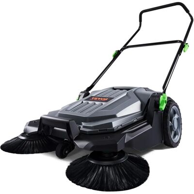Vevor Handmatige vloerveger - 25,6" breedte - Moeiteloos schoonmaken Vevor Handmatige vloerveger - 25,6" breedte - Moeiteloos schoonmaken