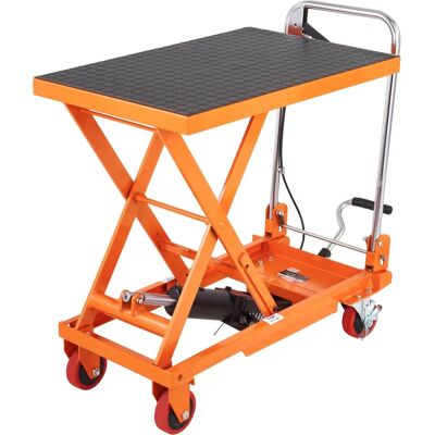 Vevor Chariot de Table Élévatrice Hydraulique - Capacité 330lbs, Hauteur 28.5" - Publicité Vevor Chariot de Table Élévatrice Hydraulique - Capacité 330lbs, Hauteur 28.5" - Publicité