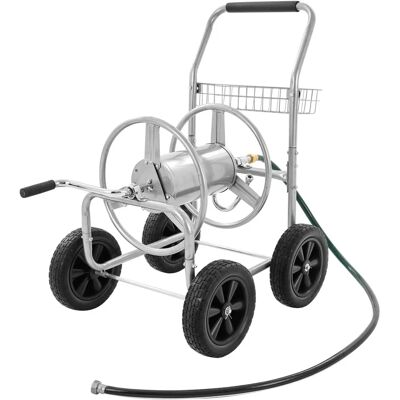 Vevor Chariot de bobine de tuyau - Supporte 300 pi de 5/8 - Chariots d'eau de jardin - Publicité Vevor Chariot de bobine de tuyau - Supporte 300 pi de 5/8 - Chariots d'eau de jardin - Publicité