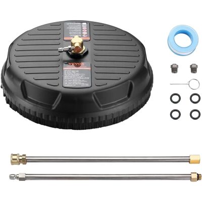 Nettoyeur de Surface pour Nettoyeur Haute Pression VEVOR 15" - 4000 PSI, 3 pièces - Publicité Nettoyeur de Surface pour Nettoyeur Haute Pression VEVOR 15" - 4000 PSI, 3 pièces - Publicité