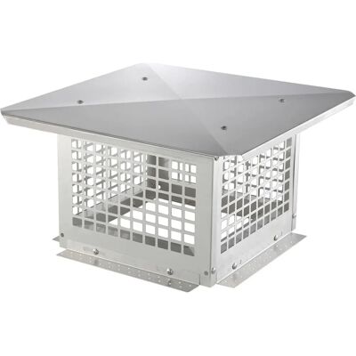 Vevor Edelstahl-Schornsteinabdeckung - 12 x 12 Zoll - rostbeständig Vevor Edelstahl-Schornsteinabdeckung - 12 x 12 Zoll - rostbeständig