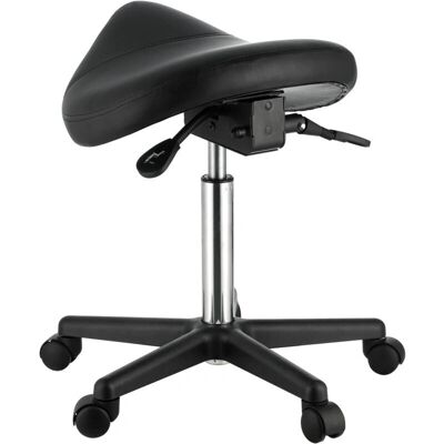 Tabouret de Selle avec Roues - Chaise de Salon Ergonomique 400 LBS - Publicité Tabouret de Selle avec Roues - Chaise de Salon Ergonomique 400 LBS - Publicité