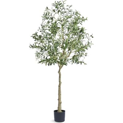 Vevor Künstlicher Olivenbaum - 6 Fuß Tall Fake Pflanze für Innen/Außen Dekor Vevor Künstlicher Olivenbaum - 6 Fuß Tall Fake Pflanze für Innen/Außen Dekor
