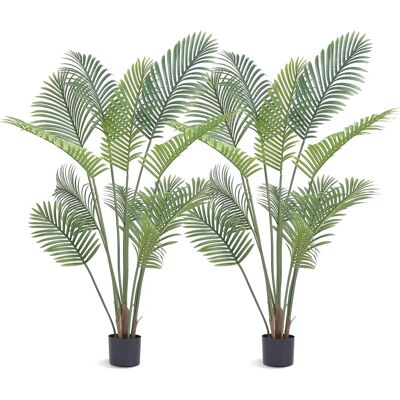 Vevor Künstlicher Palmenbaum - 5 FT Höhe Kunstpflanze für Zuhause & Garten Vevor Künstlicher Palmenbaum - 5 FT Höhe Kunstpflanze für Zuhause & Garten