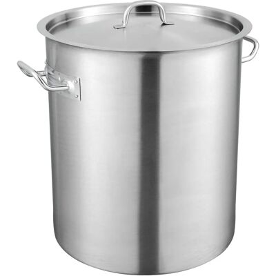 Vevor Edelstahl-Stockpot - 42 Quarts Großvolumiger Küchentopf Vevor Edelstahl-Stockpot - 42 Quarts Großvolumiger Küchentopf