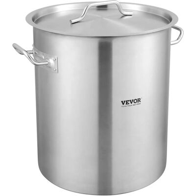Vevor Edelstahl-Stockpot - 42 qt Heavy Duty, kommerzielle Qualität Vevor Edelstahl-Stockpot - 42 qt Heavy Duty, kommerzielle Qualität