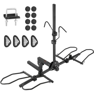Vevor porte-vélos de remorque - Pliable, 160 lbs, récepteur 2" Vevor porte-vélos de remorque - Pliable, 160 lbs, récepteur 2"