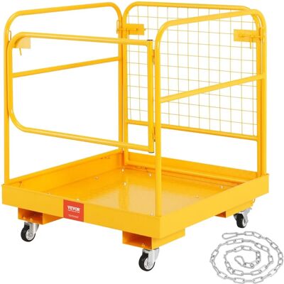 VEVOR Arbeitsbühne 92x92cm Sicherheitskorb - 544kg VEVOR Arbeitsbühne 92x92cm Sicherheitskorb - 544kg