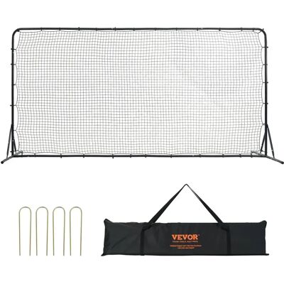 VEVOR 12X6Ft Rimbalzo di Calcio Portatile con 2 Angoli - Rimbalzatore VEVOR 12X6Ft Rimbalzo di Calcio Portatile con 2 Angoli - Rimbalzatore