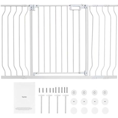 Vevor Baby Gate - Large Adjustable Width 29.5-53 Inches, White - Baby & Pet Safety - Publicité Vevor Baby Gate - Large Adjustable Width 29.5-53 Inches, White - Baby & Pet Safety - Publicité