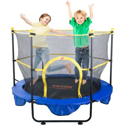 Vevor Trampoline Enfant 5FT - Rembourrage de Sécurité Intérieur/Extérieur - Publicité Vevor Trampoline Enfant 5FT - Rembourrage de Sécurité Intérieur/Extérieur - Publicité