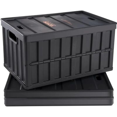 VEVOR Faltbare Aufbewahrungsbox mit Deckeln - 65L VEVOR Faltbare Aufbewahrungsbox mit Deckeln - 65L