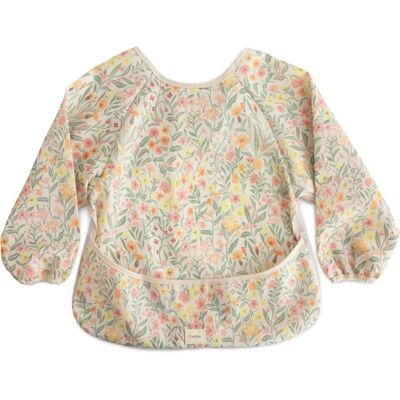 Mushie Baby Slab met Lange Mouwen - Pastel Blooms - Slab Mushie Baby Slab met Lange Mouwen - Pastel Blooms - Slab