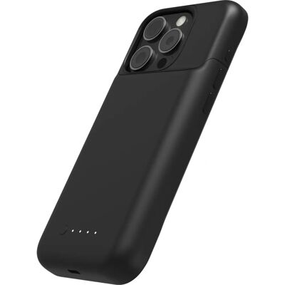 mophie iPhone 15 Black Protective Cover with Power Bank mophie iPhone 15 Black Protective Cover with Power Bank