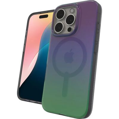 ZAGG Milan Snap Handyhülle für iPhone 16 Pro - Grün/Lila ZAGG Milan Snap Handyhülle für iPhone 16 Pro - Grün/Lila