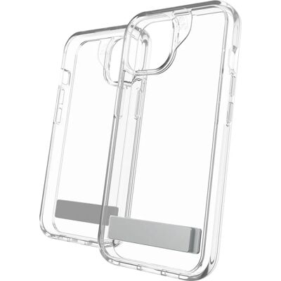 Zagg Crystal Palace - Transparentes Kickstand-Hülle für iPhone 16e Zagg Crystal Palace - Transparentes Kickstand-Hülle für iPhone 16e
