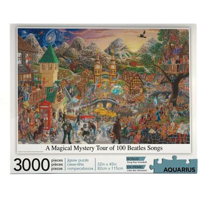Puzzle Beatles Tajemnicza Magia Wycieczka 3000 Elementów - 82x115cm Puzzle Beatles Tajemnicza Magia Wycieczka 3000 Elementów - 82x115cm