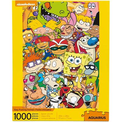 Puzzle Nickelodeon Cast 1000 elementów - Dla Dzieci i Kolekcjonerów Puzzle Nickelodeon Cast 1000 elementów - Dla Dzieci i Kolekcjonerów