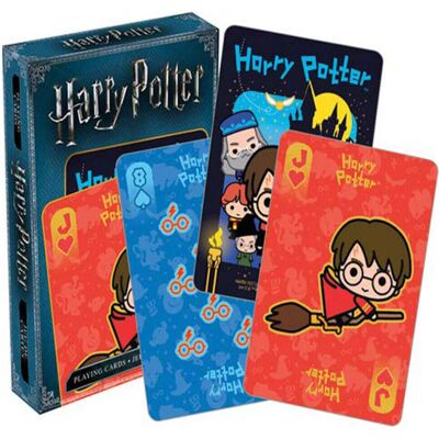 Cartes à Jouer Chibi Harry Potter Aquarius - Licence Officielle Cartes à Jouer Chibi Harry Potter Aquarius - Licence Officielle
