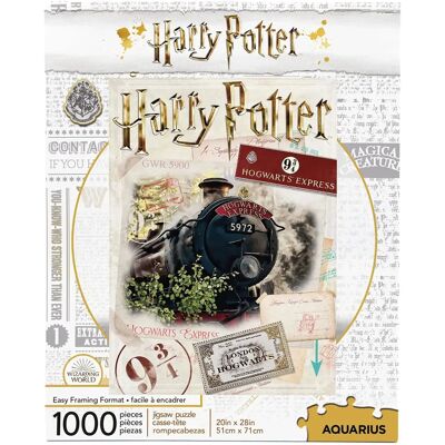 Puzzle Harry Potter Ticket 1000 Elementów - Aquarius Puzzle Harry Potter Ticket 1000 Elementów - Aquarius
